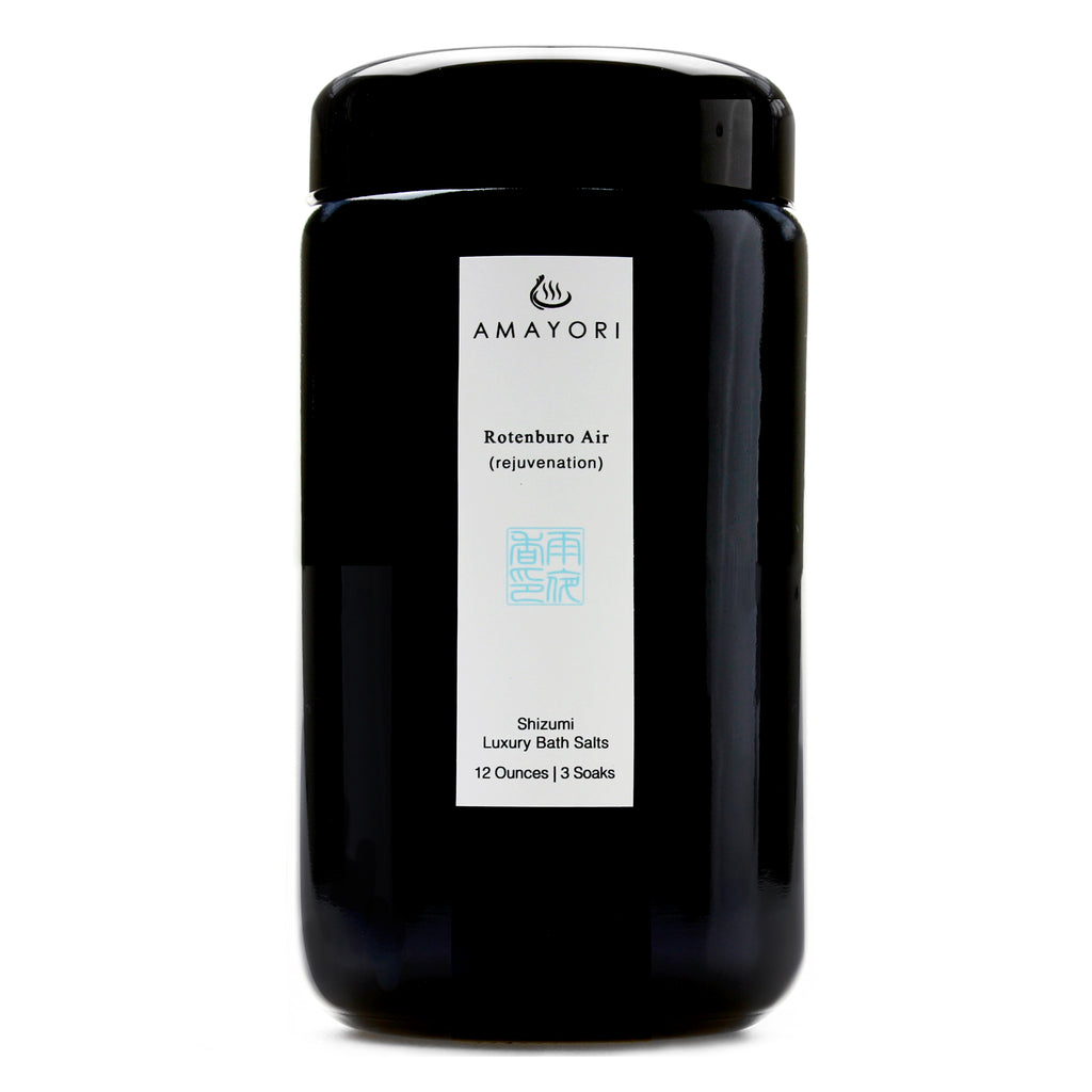 Japanese Bath Salts Shizumi Luxury Bath Salts Rotenburo Air Amayori