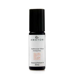 Amayori, Hinoki Perfume, Ambrosial Ofuro Botanical Perfume Oil, Amayori