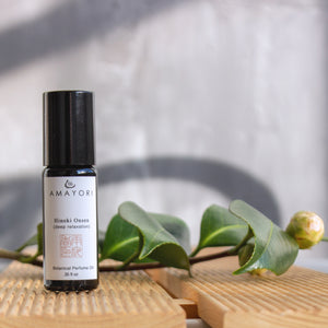 Amayori, Hinoki Perfume, Hinoki Perfume Oil, Japanese Perfume, Hinoki Onsen Botanical Perfume Oil - Lifestyle, Amayori