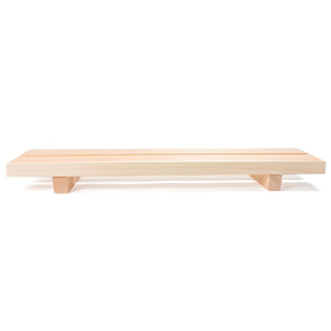 Hinoki Wood Bath Caddy | Light Wood - The Citizenry