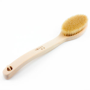 Japanese Bath Accessories, Japanese Dry Brush, Japanese Body Brush, Japanese Spa Products, Side Image, Amayori